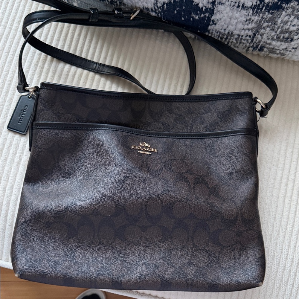 Coach Dark Brown Crossbody Bag